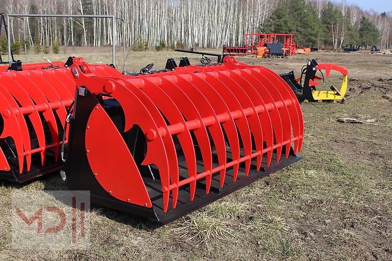 Frontladerzubehör van het type MD Landmaschinen AT Krokodilschaufel – gebogene Zähne | 1,6 m  - 2,5 m, Neumaschine in Zeven (Foto 2)